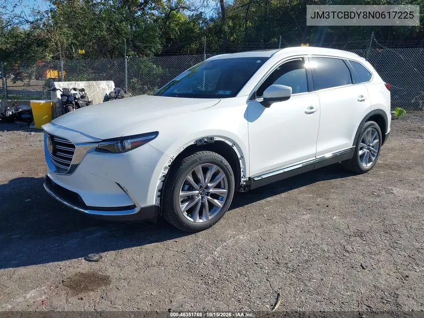 2022 MAZDA CX-9 VIN JM3TCBDY8N0617225 — фото 2
