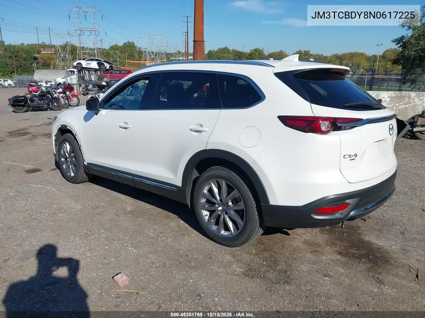 2022 MAZDA CX-9 VIN JM3TCBDY8N0617225 — фото 3
