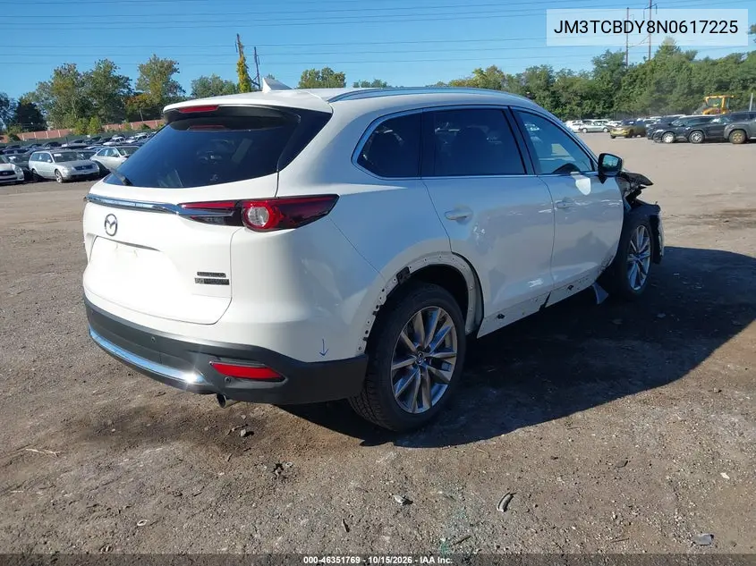 2022 MAZDA CX-9 VIN JM3TCBDY8N0617225 — фото 4