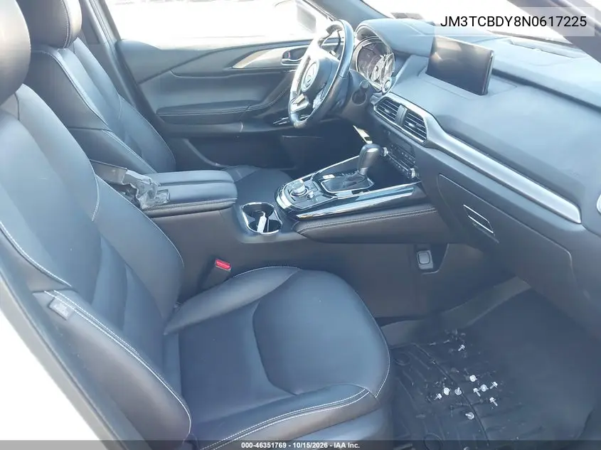 2022 MAZDA CX-9 VIN JM3TCBDY8N0617225 — фото 5