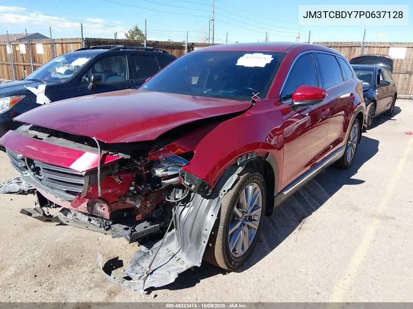 2023 MAZDA CX-9 VIN JM3TCBDY7P0637128 — фото 2
