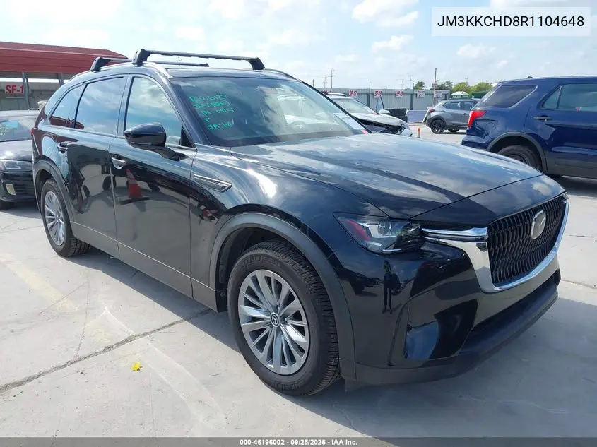 MAZDA CX-90 2024, VIN JM3KKCHD8R1104648