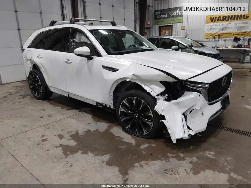 MAZDA CX-90 2024, VIN JM3KKDHA8R1104712