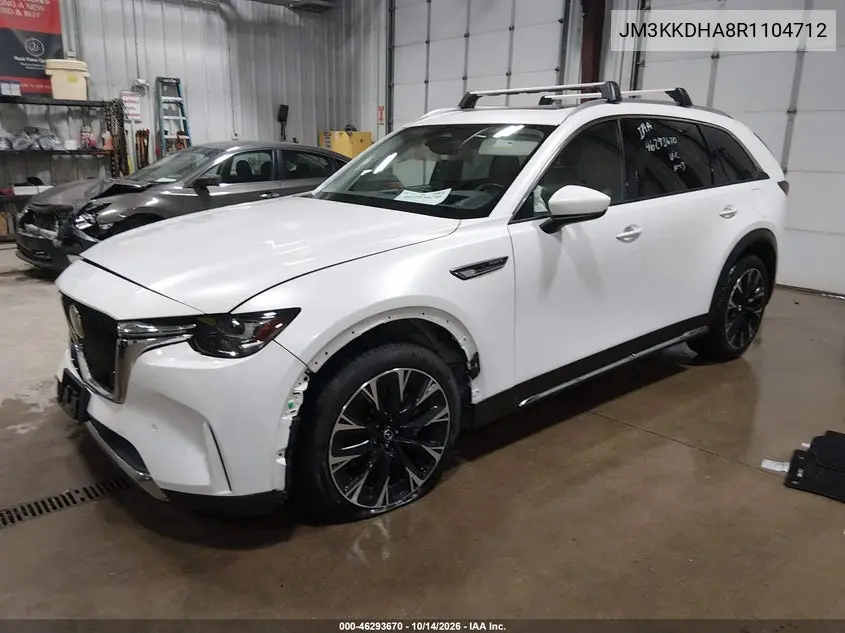 2024 MAZDA CX-90 VIN JM3KKDHA8R1104712 — фото 2