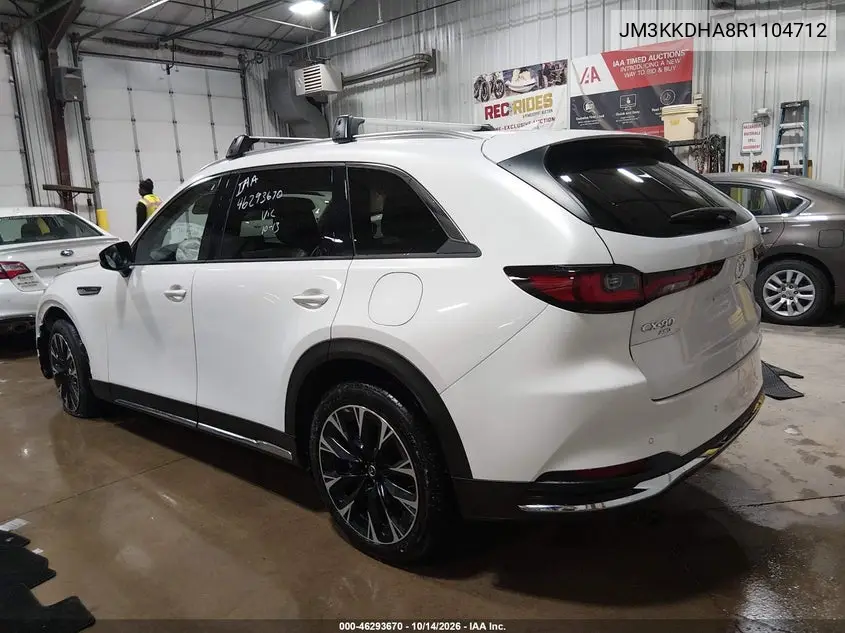 2024 MAZDA CX-90 VIN JM3KKDHA8R1104712 — фото 3