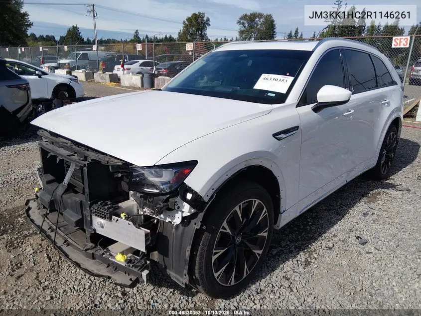 2024 MAZDA CX-90 VIN JM3KK1HC2R1146261 — фото 2