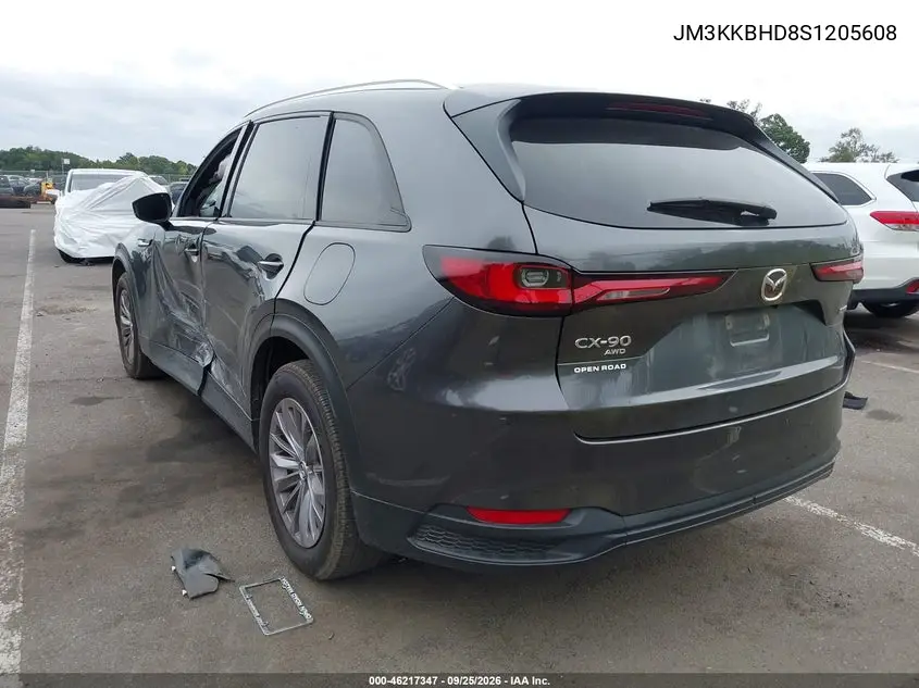 2025 MAZDA CX-90 VIN JM3KKBHD8S1205608 — фото 3