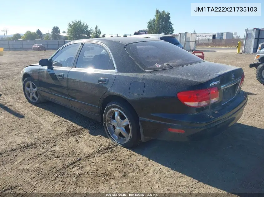2002 MAZDA MILLENIA VIN JM1TA222X21735103 — фото 3