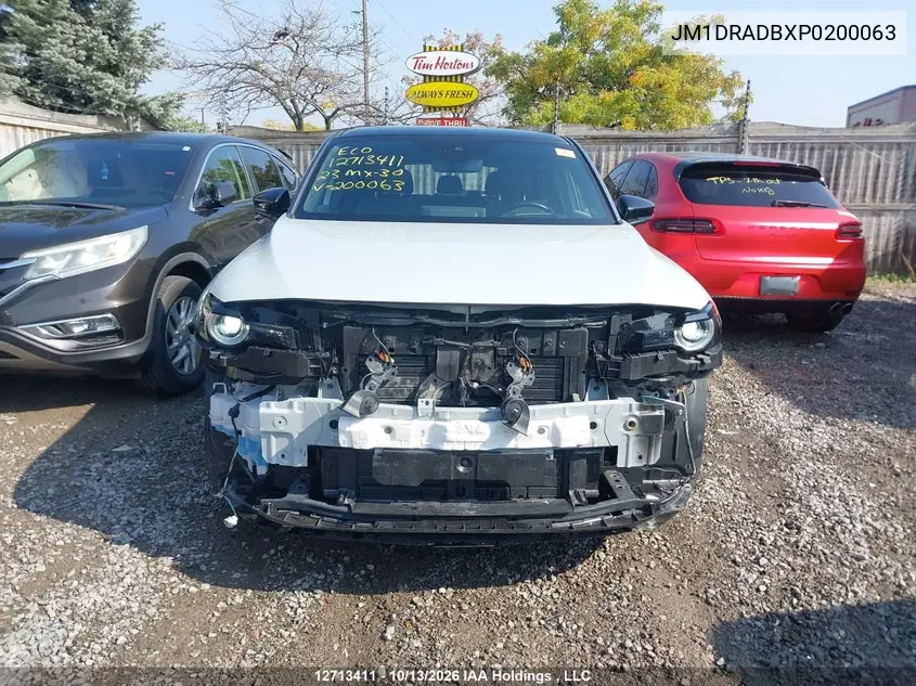 2023 MAZDA MX-30 VIN JM1DRADBXP0200063 — фото 13