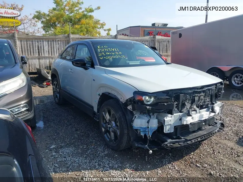 2023 MAZDA MX-30 VIN JM1DRADBXP0200063 — фото 14