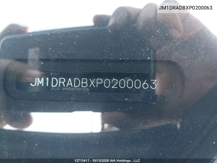 2023 MAZDA MX-30 VIN JM1DRADBXP0200063 — фото 18