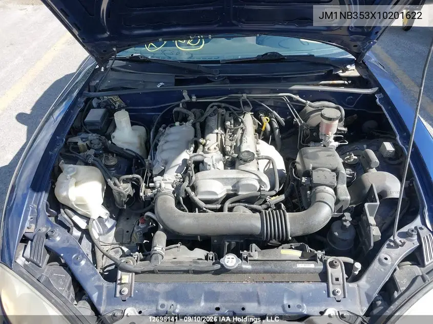 2001 MAZDA MX-5 VIN JM1NB353X10201622 — фото 10