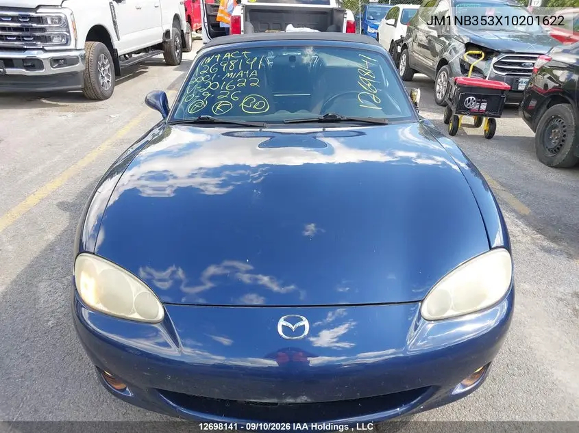 2001 MAZDA MX-5 VIN JM1NB353X10201622 — фото 13