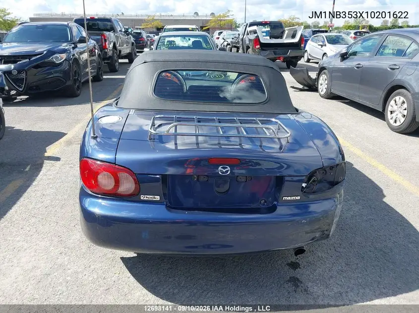 2001 MAZDA MX-5 VIN JM1NB353X10201622 — фото 17