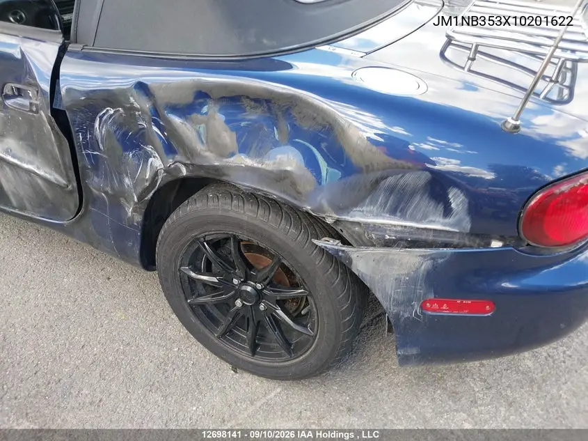 2001 MAZDA MX-5 VIN JM1NB353X10201622 — фото 21