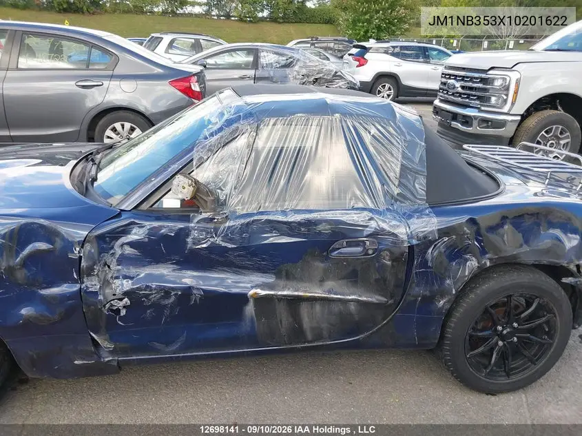 2001 MAZDA MX-5 VIN JM1NB353X10201622 — фото 23