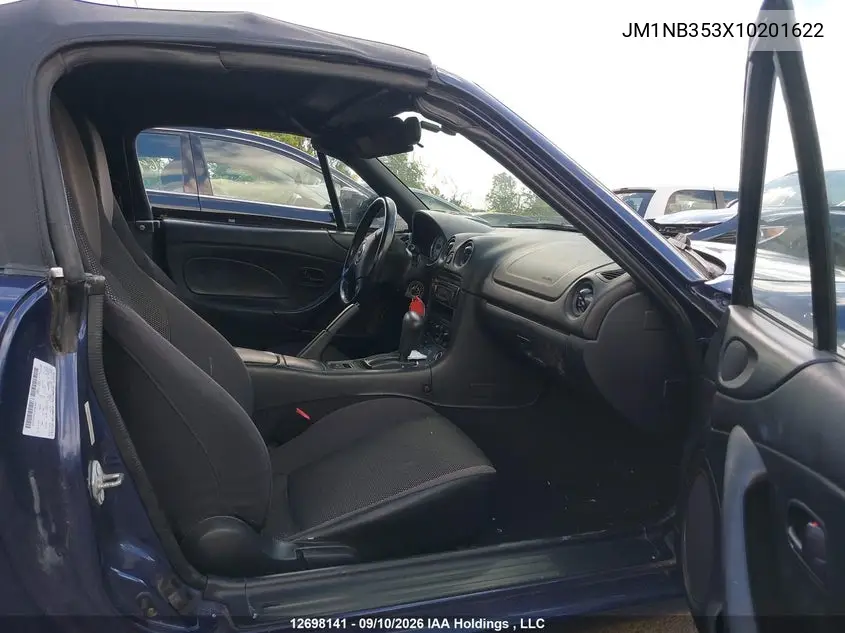 2001 MAZDA MX-5 VIN JM1NB353X10201622 — фото 5