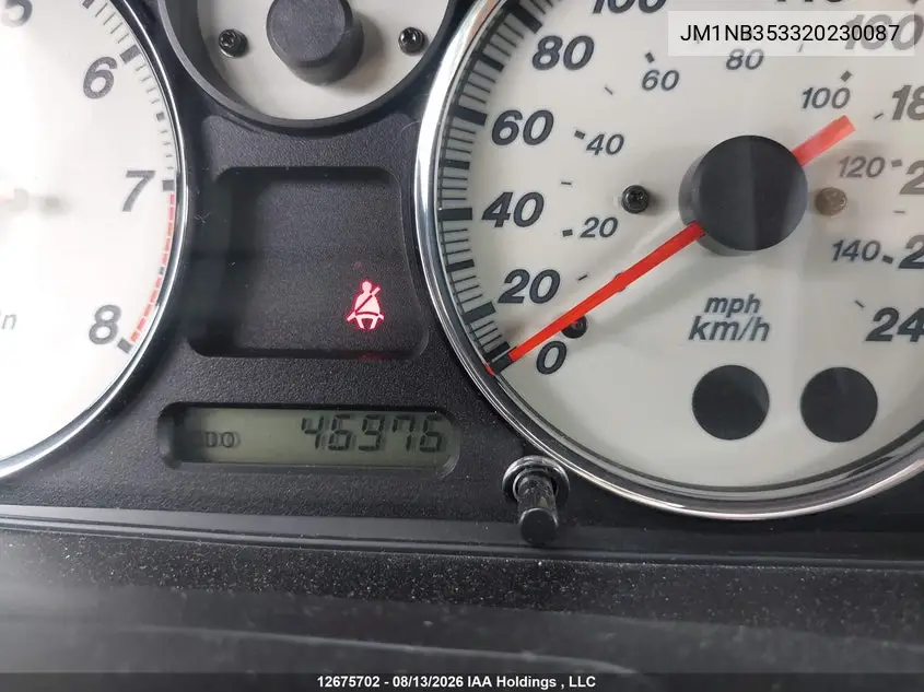 2002 MAZDA MX-5 VIN JM1NB353320230087 — фото 14