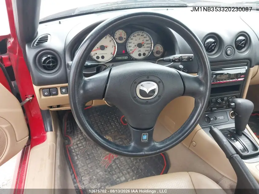 2002 MAZDA MX-5 VIN JM1NB353320230087 — фото 17
