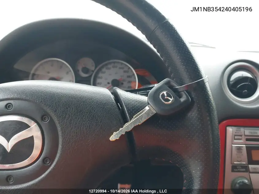 2004 MAZDA MX-5 VIN JM1NB354240405196 — фото 11
