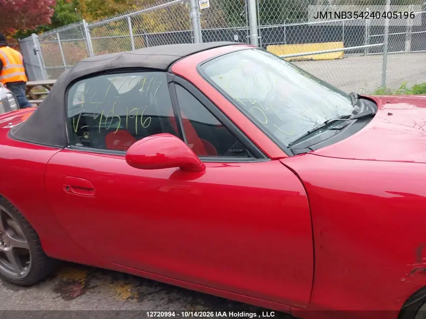 2004 MAZDA MX-5 VIN JM1NB354240405196 — фото 13