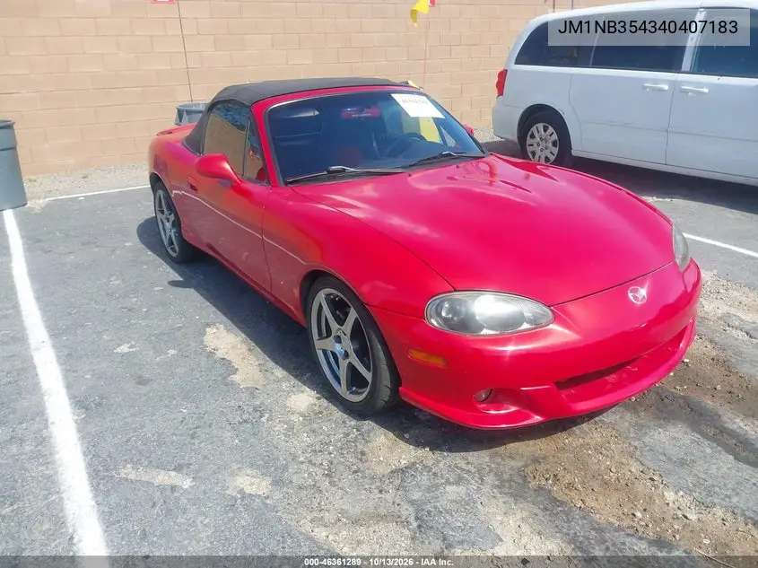 MAZDA MX-5 2004, VIN JM1NB354340407183