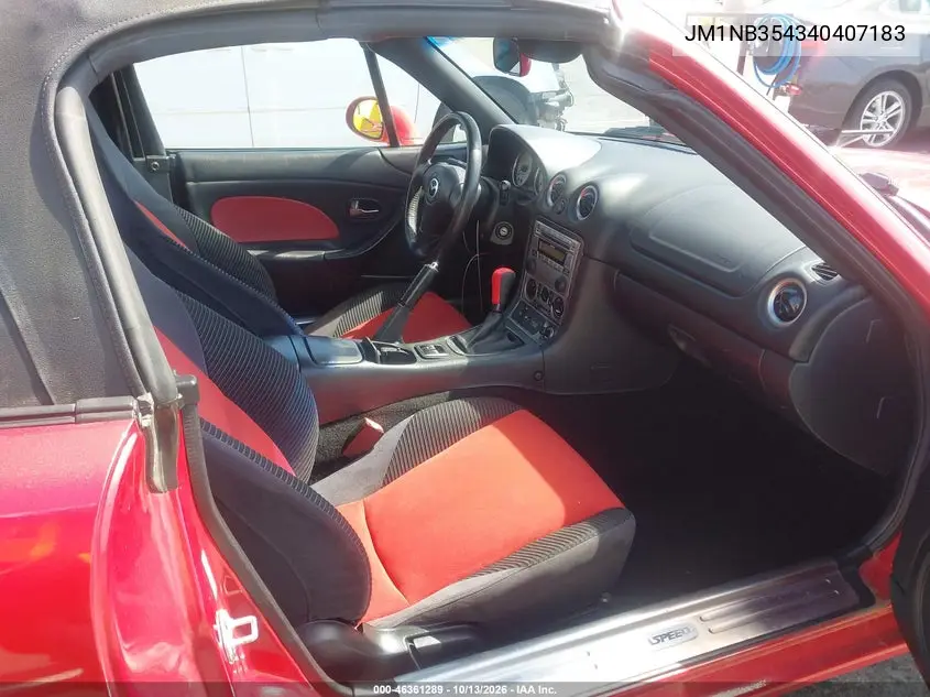 2004 MAZDA MX-5 VIN JM1NB354340407183 — фото 5