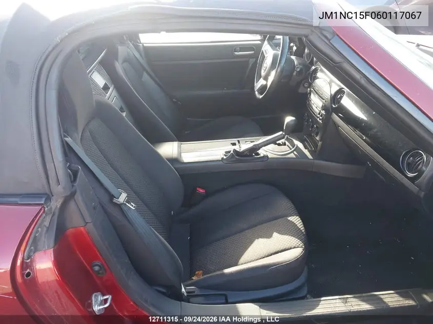 2006 MAZDA MX-5 VIN JM1NC15F060117067 — фото 5