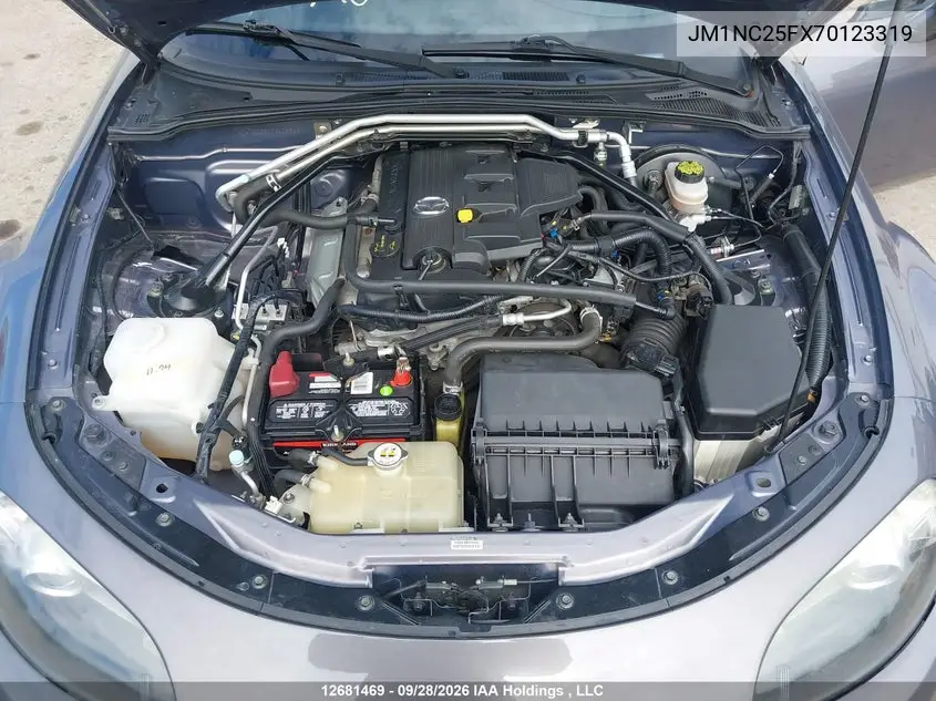 2007 MAZDA MX-5 VIN JM1NC25FX70123319 — фото 10