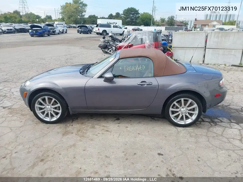 2007 MAZDA MX-5 VIN JM1NC25FX70123319 — фото 14