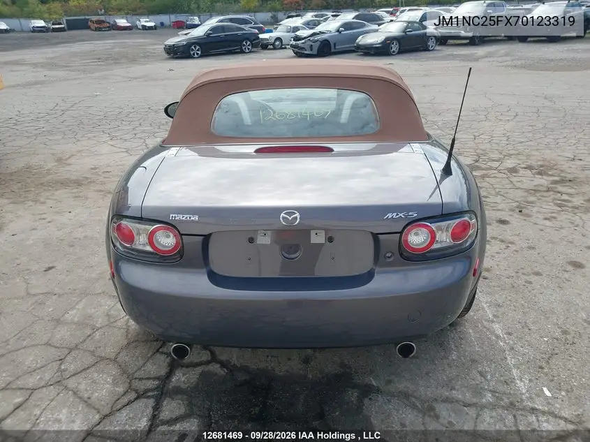 2007 MAZDA MX-5 VIN JM1NC25FX70123319 — фото 16