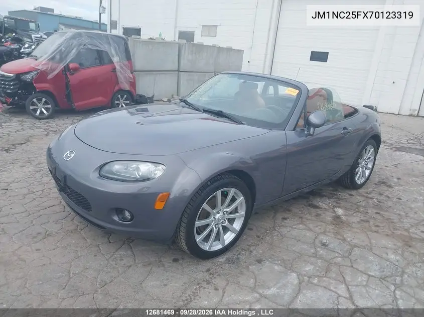 2007 MAZDA MX-5 VIN JM1NC25FX70123319 — фото 19