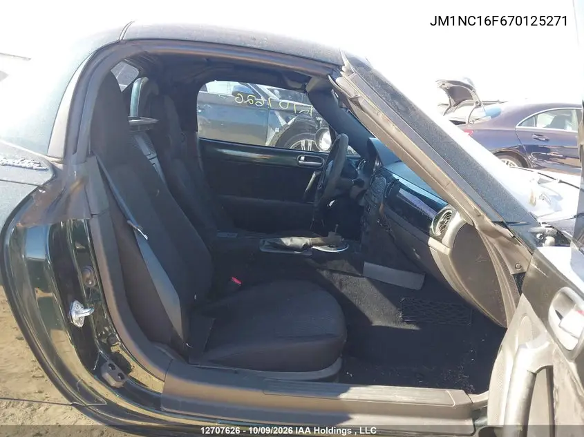 2007 MAZDA MX-5 VIN JM1NC16F670125271 — фото 5