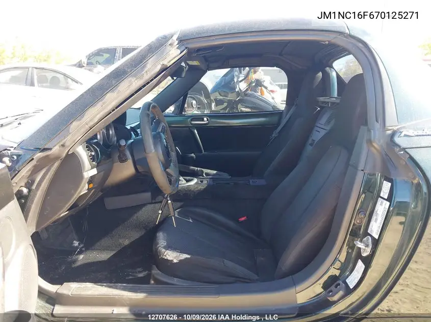 2007 MAZDA MX-5 VIN JM1NC16F670125271 — фото 8