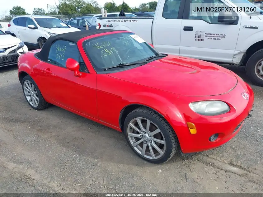 MAZDA MX-5 2007, VIN JM1NC25FX70131260