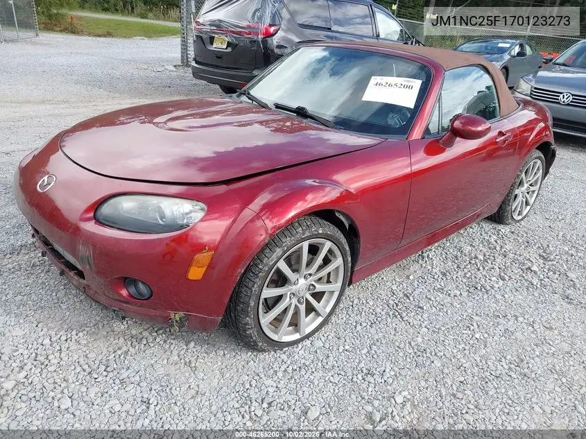 2007 MAZDA MX-5 VIN JM1NC25F170123273 — фото 2