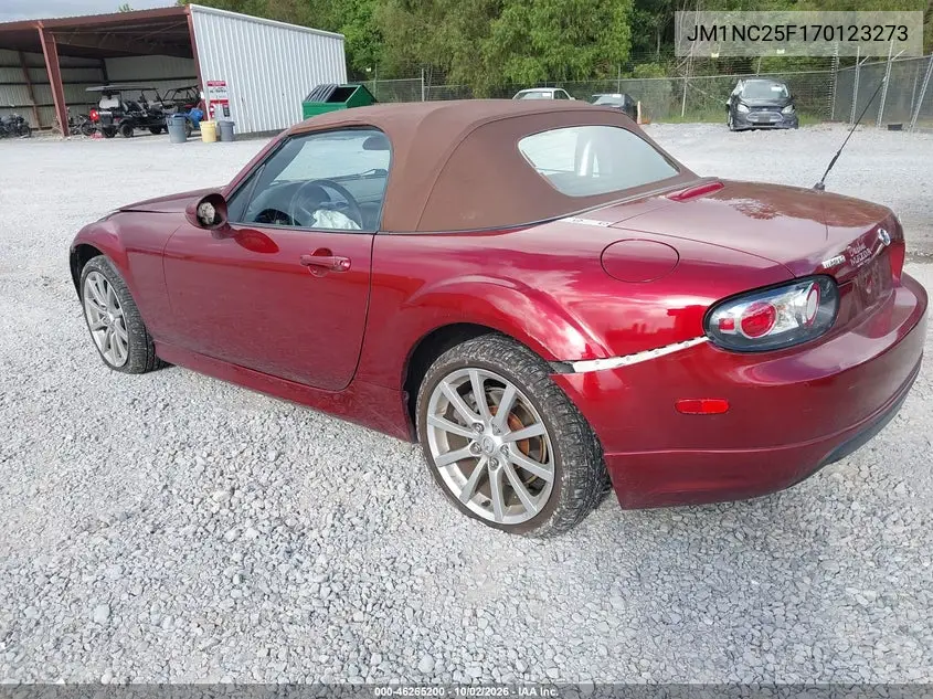 2007 MAZDA MX-5 VIN JM1NC25F170123273 — фото 3