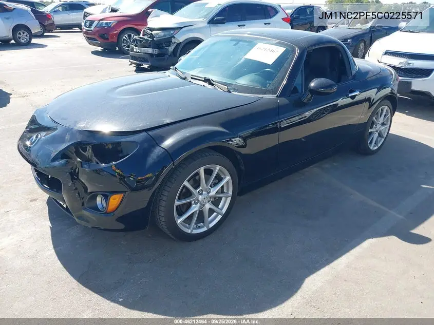 2012 MAZDA MX-5 VIN JM1NC2PF5C0225571 — фото 2