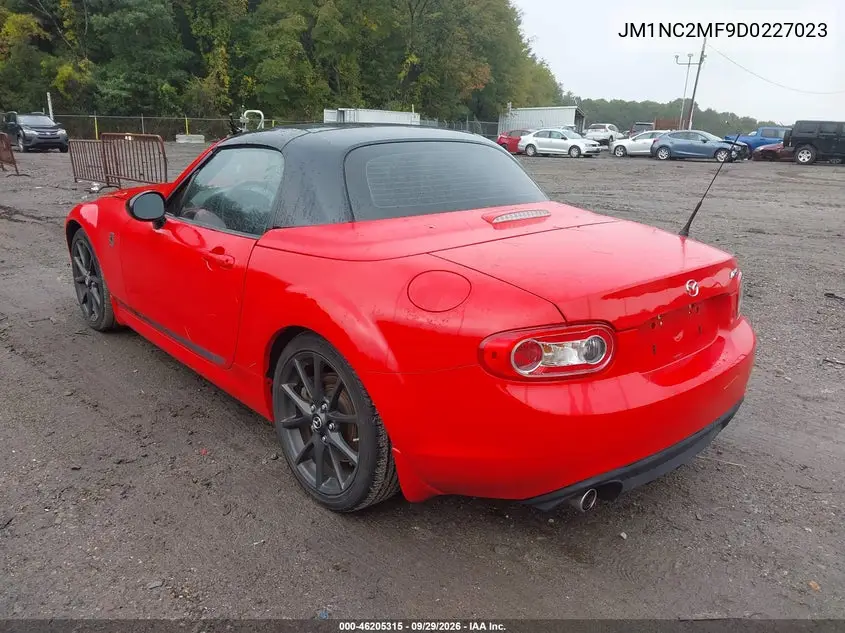 2013 MAZDA MX-5 VIN JM1NC2MF9D0227023 — фото 3