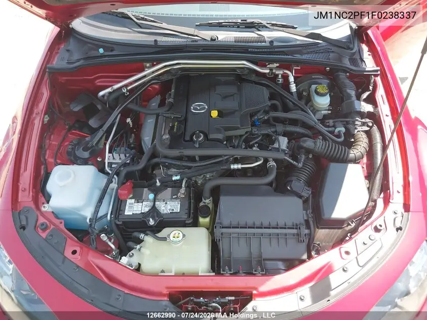 2015 MAZDA MX-5 VIN JM1NC2PF1F0238337 — фото 10