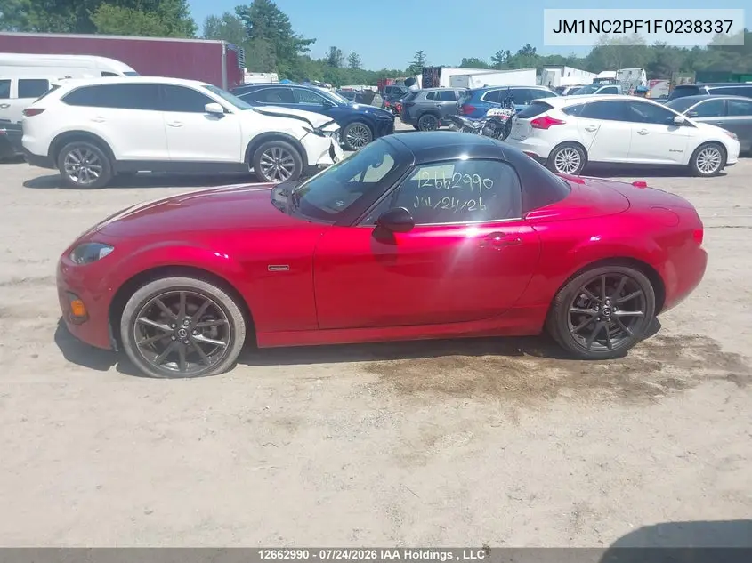 2015 MAZDA MX-5 VIN JM1NC2PF1F0238337 — фото 14