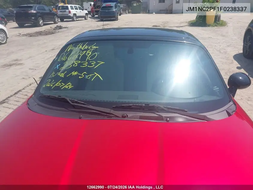 2015 MAZDA MX-5 VIN JM1NC2PF1F0238337 — фото 17