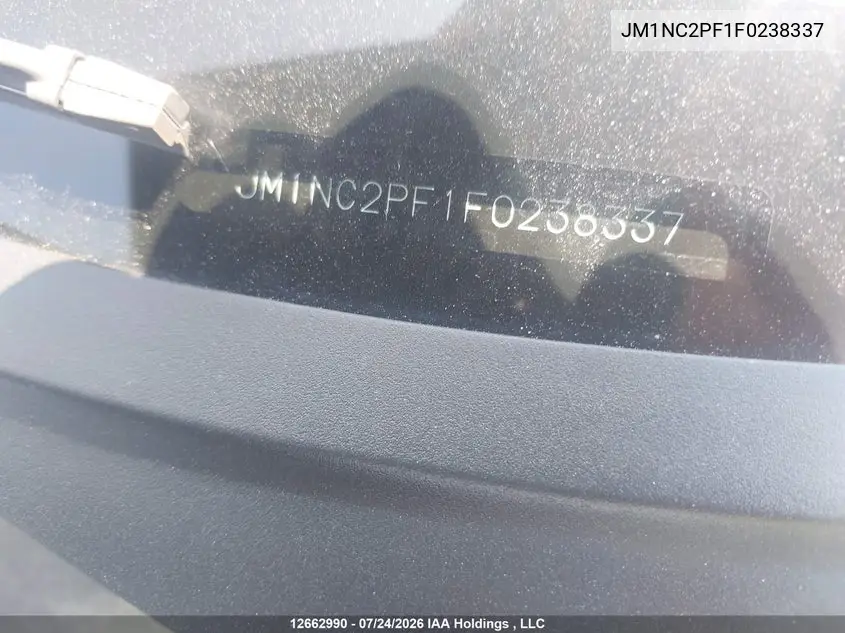 2015 MAZDA MX-5 VIN JM1NC2PF1F0238337 — фото 19