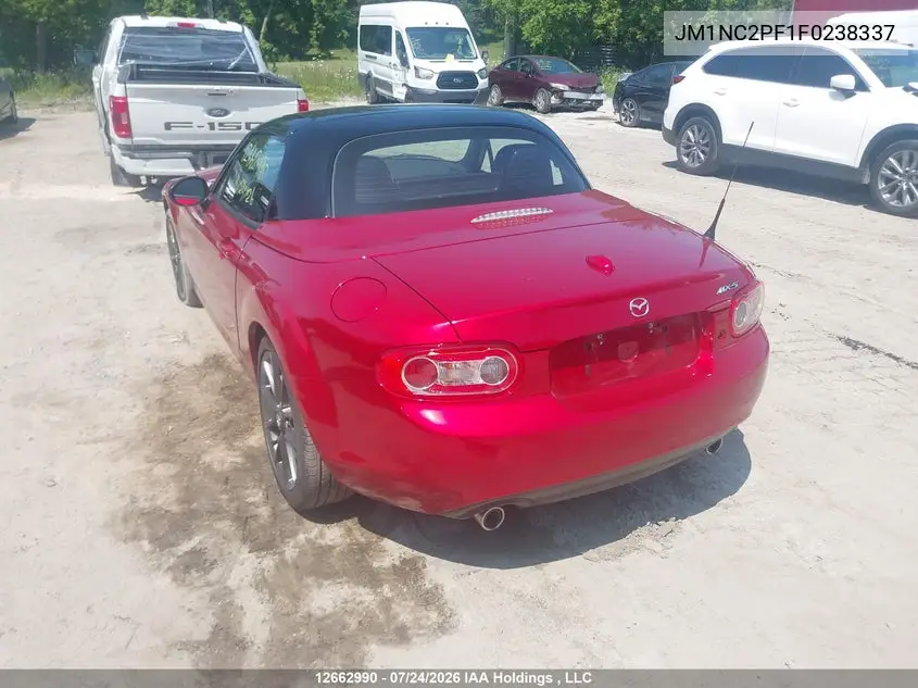 2015 MAZDA MX-5 VIN JM1NC2PF1F0238337 — фото 3