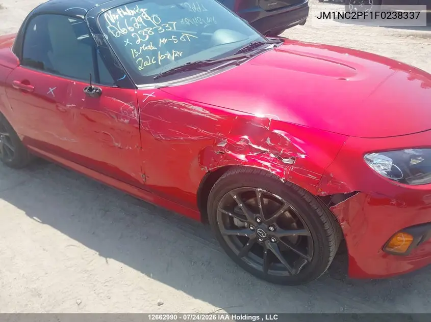 2015 MAZDA MX-5 VIN JM1NC2PF1F0238337 — фото 6