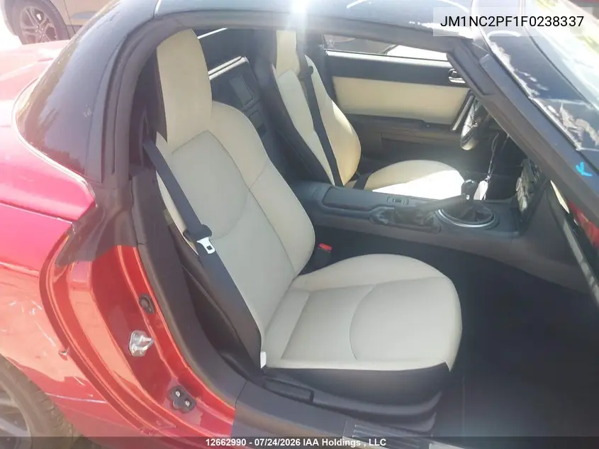2015 MAZDA MX-5 VIN JM1NC2PF1F0238337 — фото 8