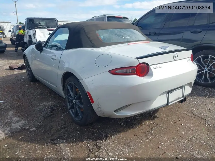 2016 MAZDA MX-5 VIN JM1NDAC72G0108834 — фото 3
