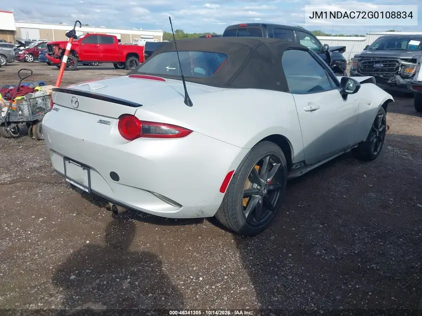2016 MAZDA MX-5 VIN JM1NDAC72G0108834 — фото 4