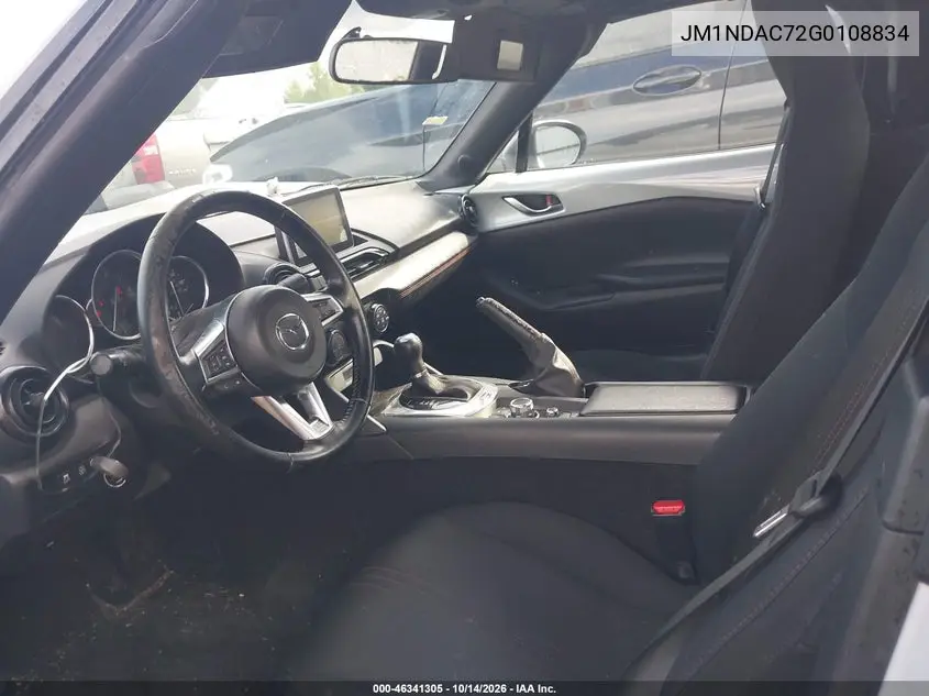 2016 MAZDA MX-5 VIN JM1NDAC72G0108834 — фото 5