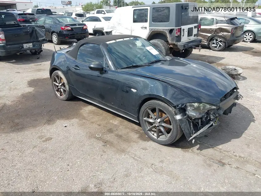 MAZDA MX-5 2016, VIN JM1NDAD78G0116435